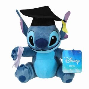 🔥Disney Lilo And Stitch 8" Graduation 2026 Plush Stuffed Animal BNWT🔥
